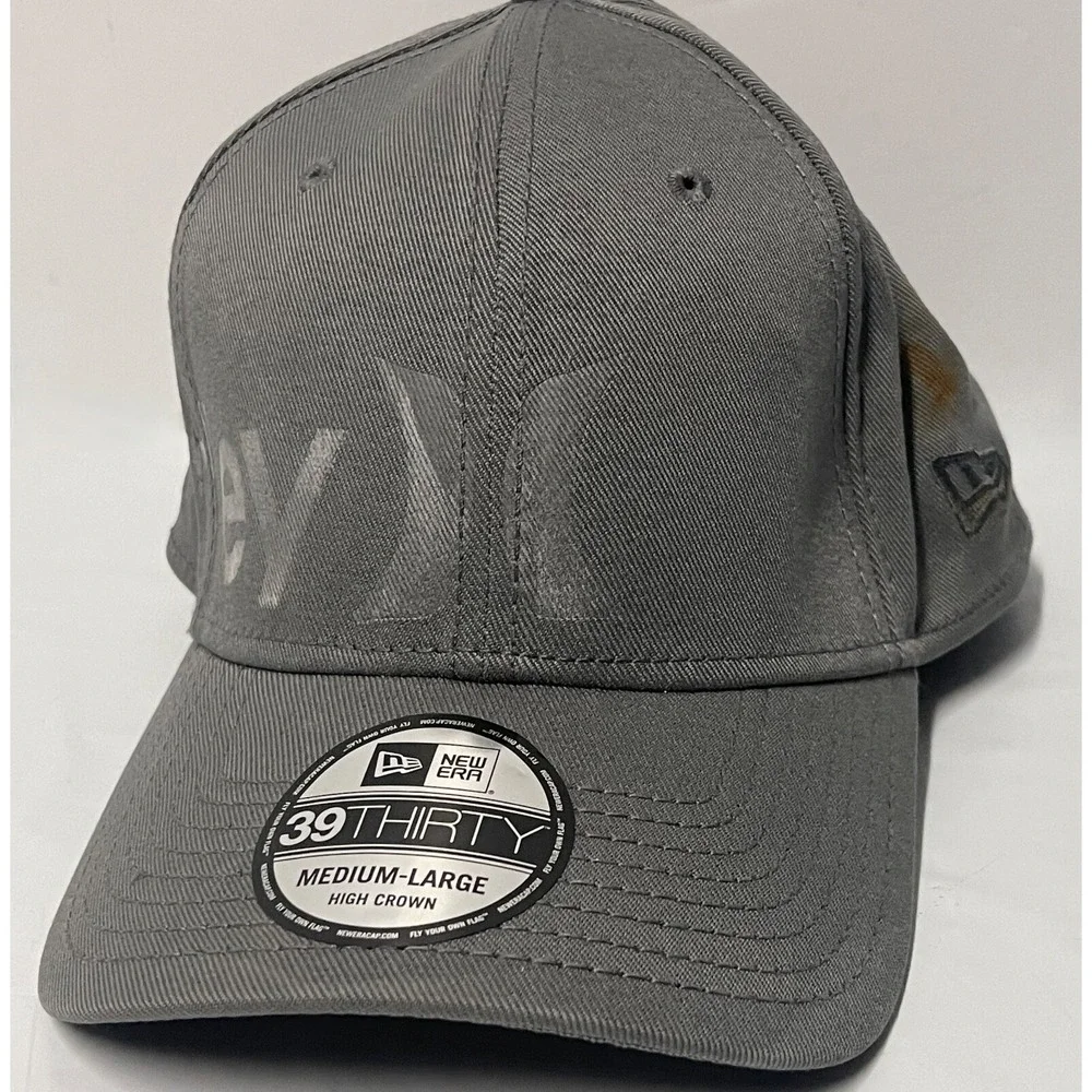 HURLEY NEW ERA MEDIUM LARGE FITTED GREY CAP‎ 2012